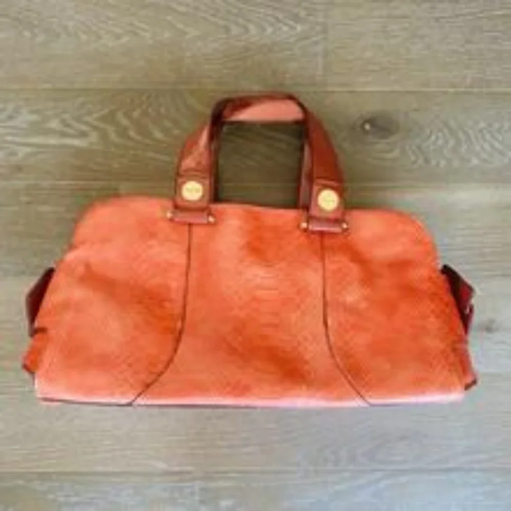 Jessica Simpson Croc Handbag | Orange